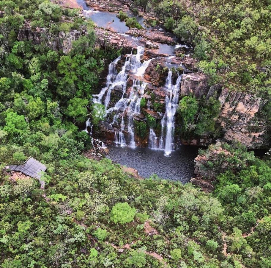 Pousada Fazenda Sao Bento Алту-Параизу-ди-Гояс Экстерьер фото